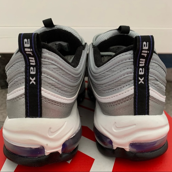 Nike Air Max 97 - Metallic Silver & Violet - Picture 8 of 11